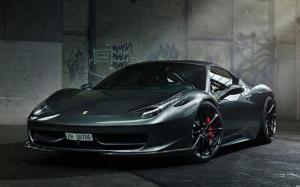 Ferrari 458 Italia Blu Pozzi on ADV.1 Wheels (ADV10 M.V2 CS) 2018 года